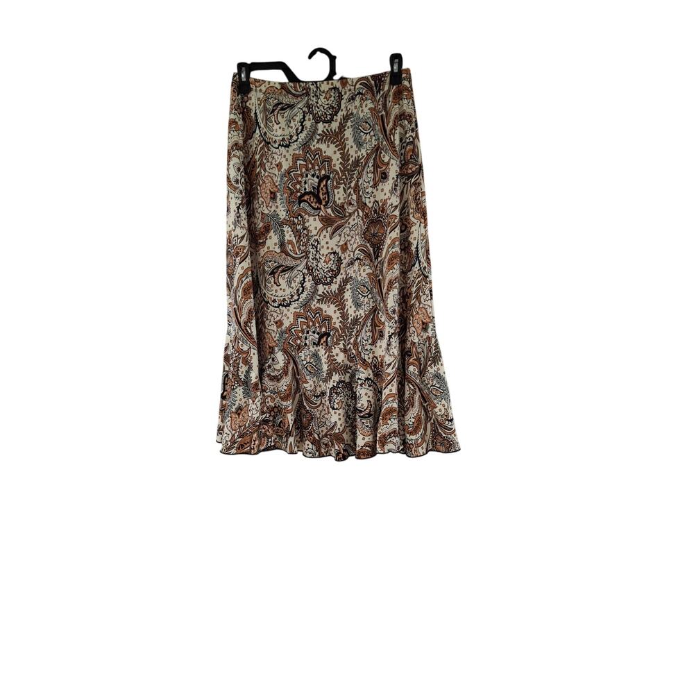 Vintage Hypnotized Y2K Paisley Maxi Women's Med. Skirt